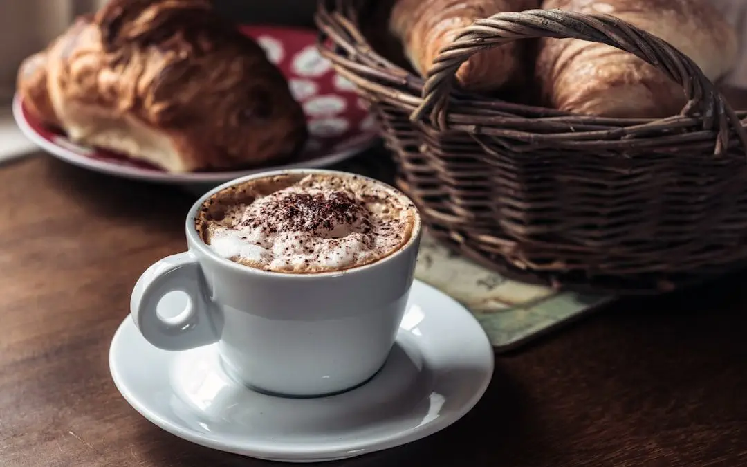 Photo Coffee, pastries