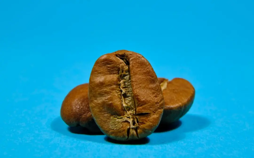 Photo Dark roasted coffee beans